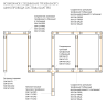 Трек четырехконтактный 3-фазный LIGHTSTAR 504025-R QUATTRO стыковочными пазами 2м, БЕЛЫЙ ТОВЫЙ